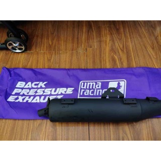 Pô tăng kiểu dáng pô Zin Chính hãng Uma Racing Seris 3 dành cho Yamaha Exciter / Winner150