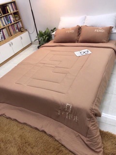 Set chăn ga 5 món cotton đũi( ib chọn mẫu)