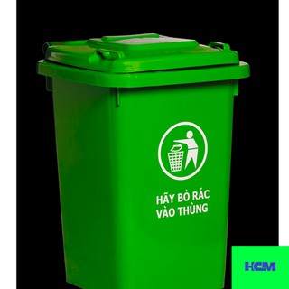[GỌI ĐỂ FREESHIP HCM] THÙNG RÁC 60 LÍT - CÓ BÁNH XE