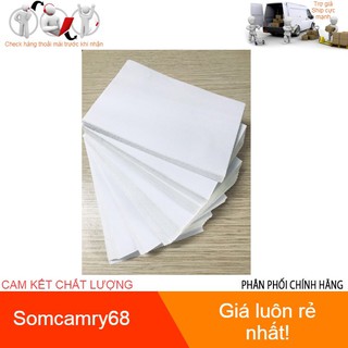 Tập 500 Tờ Giấy in nhiệt A6 tự dán dành cho máy in TMĐT HPRT N41 XPRINTER DT108B khổ 100x150 mm