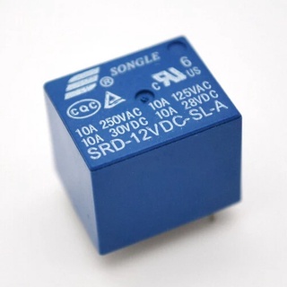 Relay songle srd 12vdc 10a