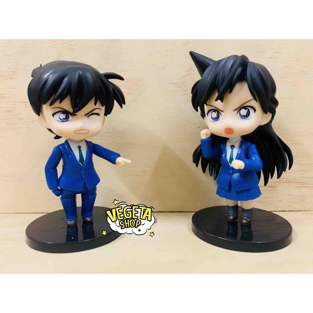 Mô hình Conan - Cặp đôi Shinichi Kudo &amp; Ran Mori - Cao 10cm - ShinichiKudo &amp; Ranmori - Nét đẹp rẻ dễ thương