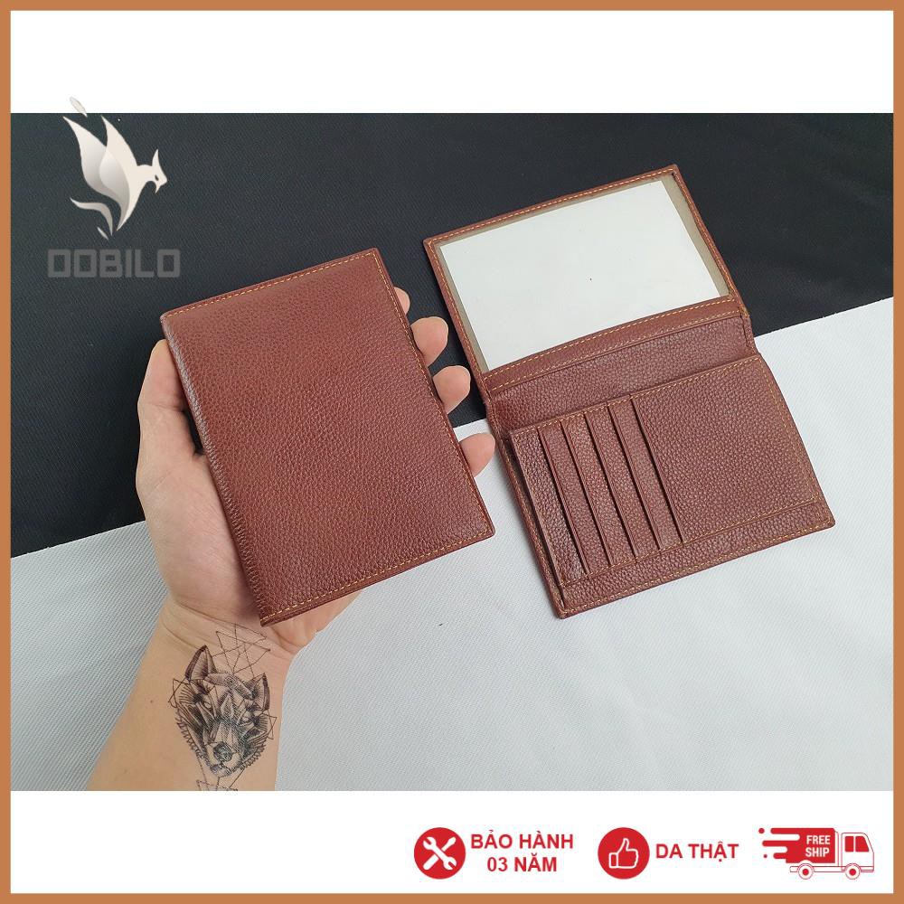 [Da Thật] Ví Nam,Ví Đựng Hộ Chiếu Da Togo – WL108 - Bảo Hành 3 Năm