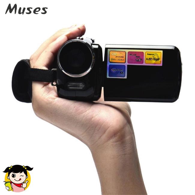 Muse07 Handheld Home Digital Video Camera Camcorder DV 16x Digital Zoom HD 1080P Night Vision Recording