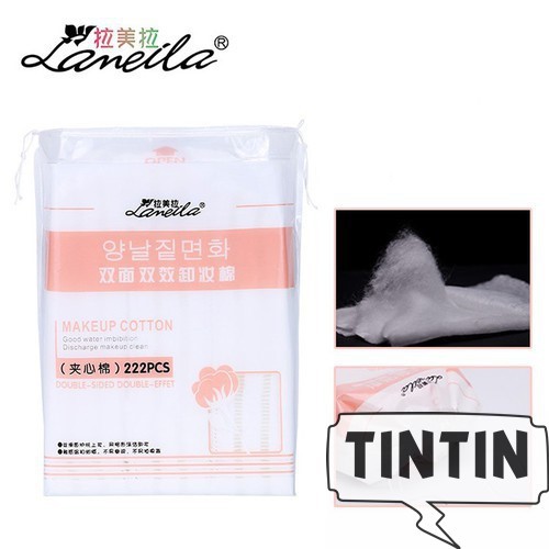 Bông Tẩy Trang Laneila Túi 222 Miếng nhập khẩu chính hãng BTT01 | BigBuy360 - bigbuy360.vn
