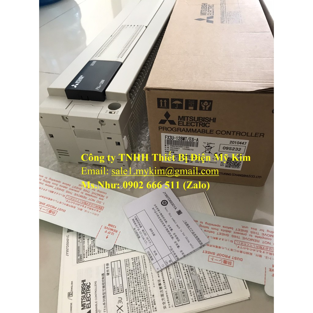 PLC Mitsubishi FX2U-128MT/ES-A chính hãng giá tốt - Thiết Bị Điện Mỹ Kim