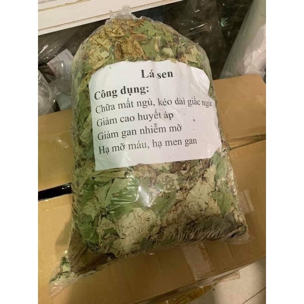 1kg Lá sen khô thơm mới nhất năm 2022