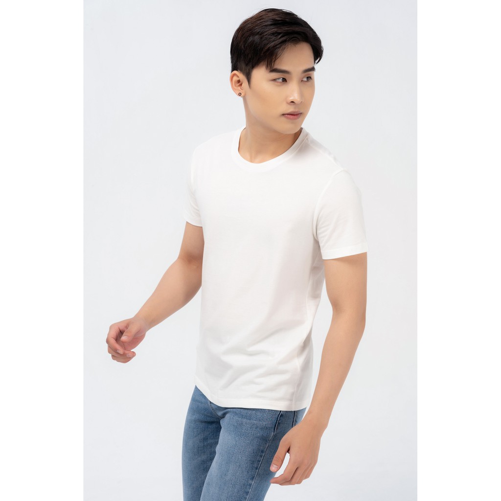 Áo phông Yody nam cổ tròn mềm mại thấm hút APM3843 | BigBuy360 - bigbuy360.vn