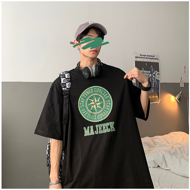 Áo thun tay ngắn kiểu dáng thời trang dành cho nam cỡ M-8Xl