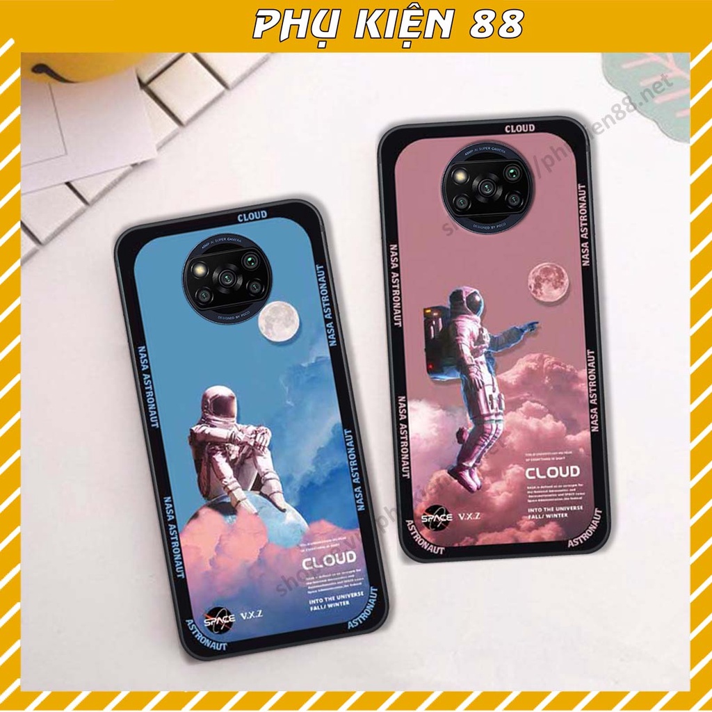 Ốp Xiaomi Poco X3 / Poco X3 Pro hình vũ trụ, mountain, cloud phong cách cá tính