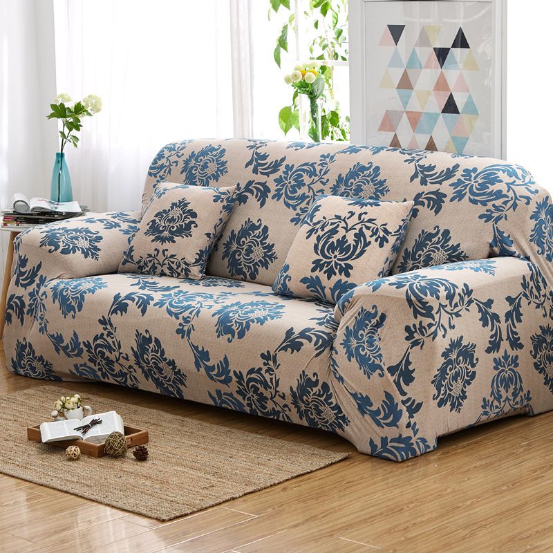 2 / 1 Vỏ Bọc Ghế Sofa 3 / 4 Chỗ Ngồi Mềm Mại Phong Cách Retro