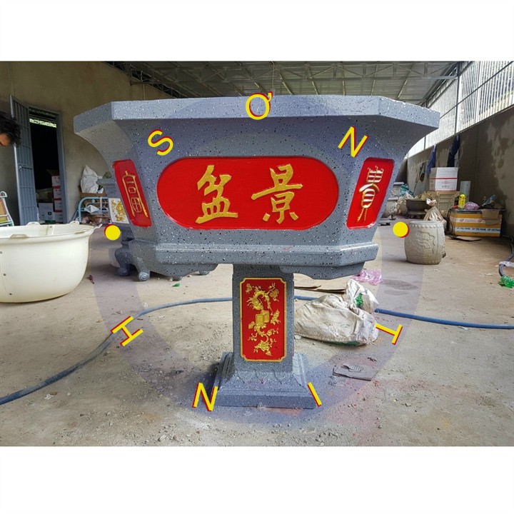 Sơn chậu Dolphin hệ nước màu đỏ 107 1 kg