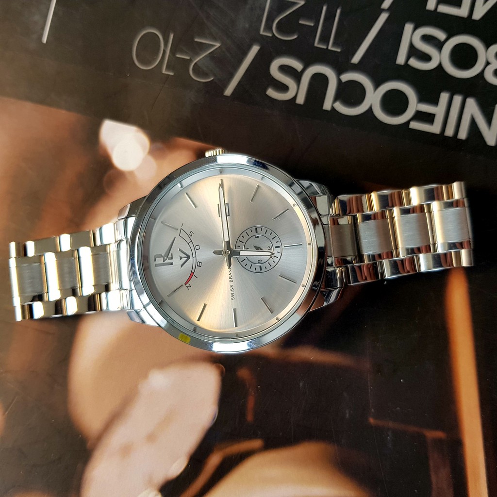 [Tặng vòng tay] Đồng hồ nam NIBOSI NI2318.05 chính hãng dây thép không gỉ cao cấp | BigBuy360 - bigbuy360.vn