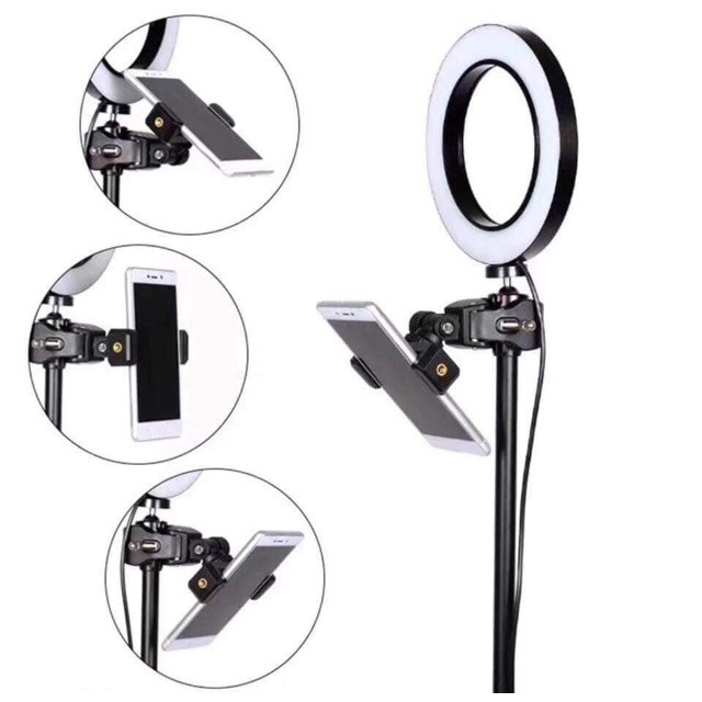 Đèn LEDRING Live stream size 45cm LIVESTREAM hỗ trợ bán hàng,spa làm đẹp,make up,phun xăm