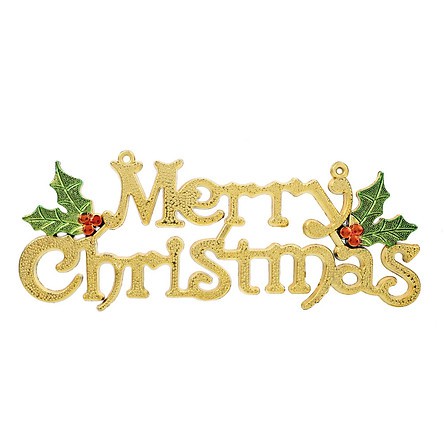 Bảng Chữ Merry Christmas Treo Cửa, Cây Thông Noel, vòng nguyệt quế Giáng sinh