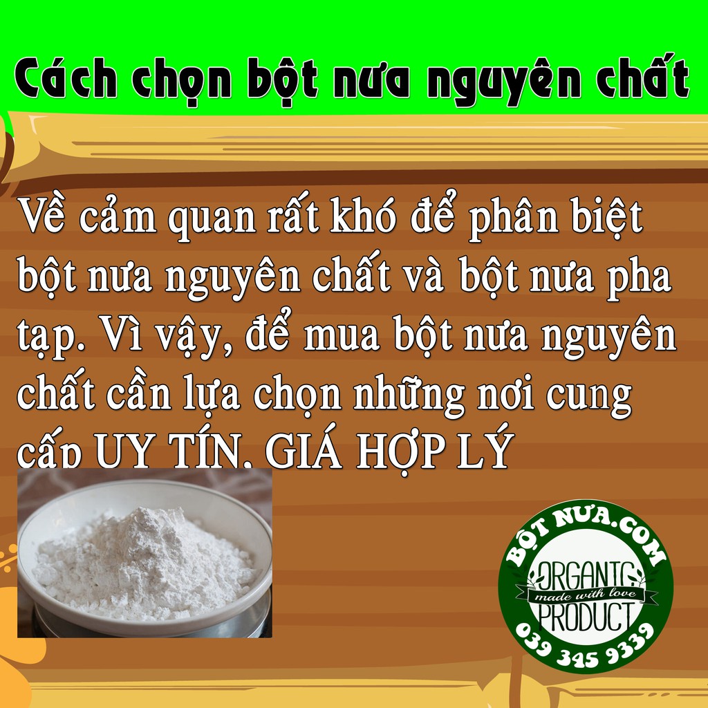 BỘT NƯA  NGUYÊN CHẤT THANH NHIỆT CƠ THỂ TỐT CHO SỨC KHỎE