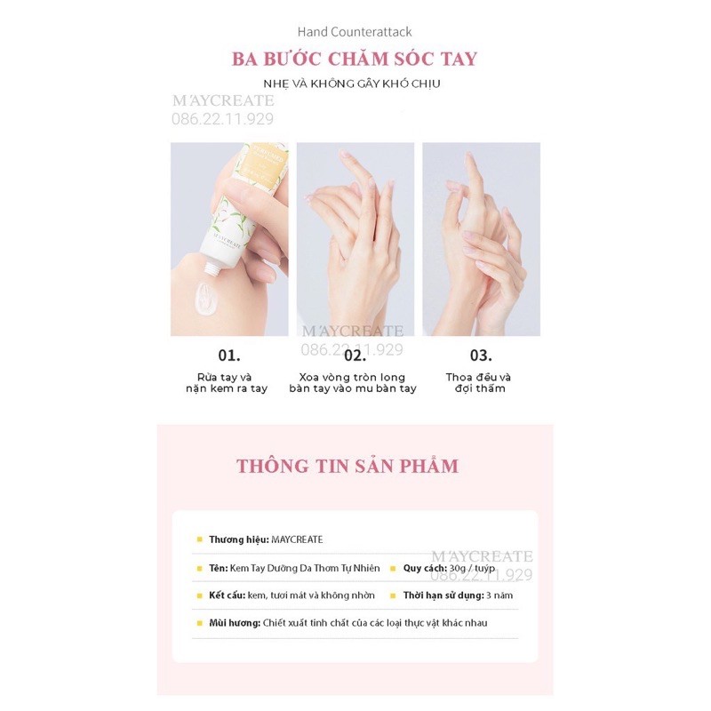 KEM DƯỠNG DA TAY MAYCREATE | BigBuy360 - bigbuy360.vn