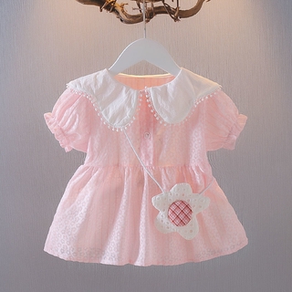 Đầm Công Chúa Xinh Xắn Cho Bé Gái Từ 0-3 Tuổi