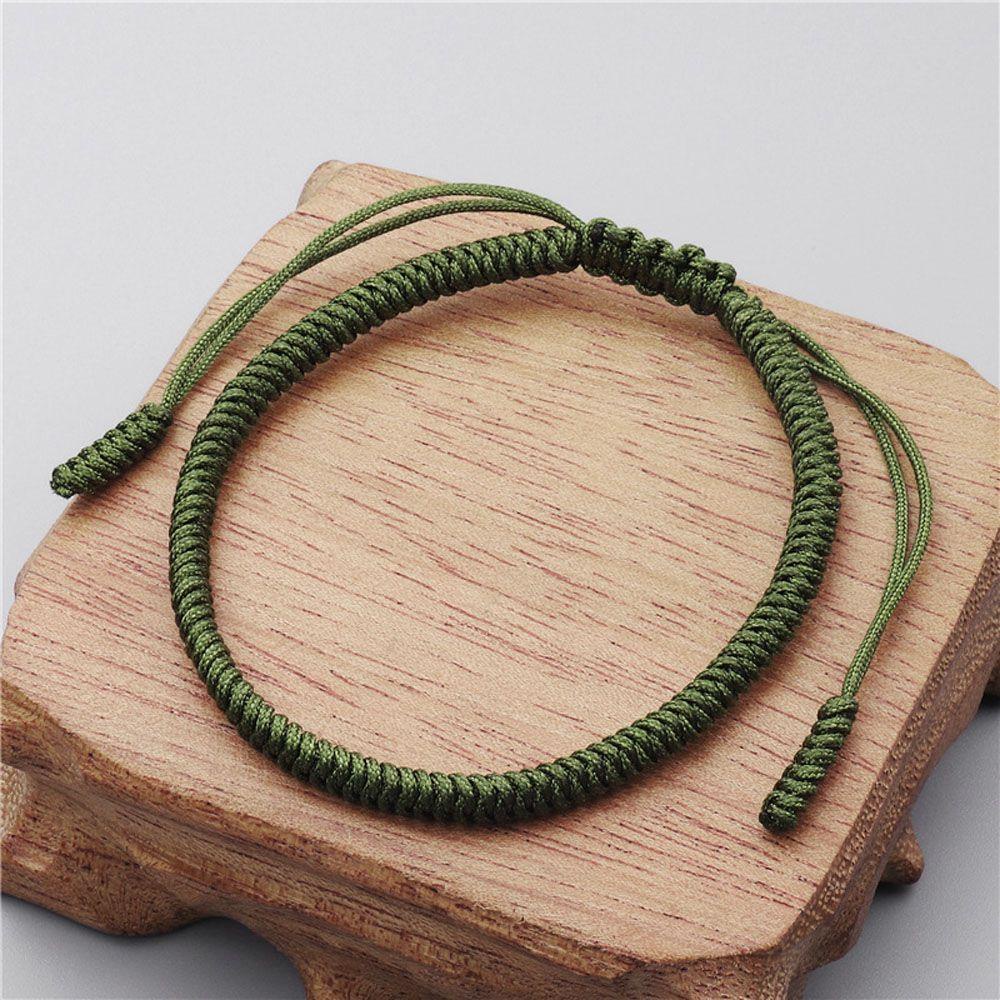 Vòng Tay Bện Dây Đơn Giản Nhiều Màu Sắc Phong Cách Tây Tạng Cho Nữ