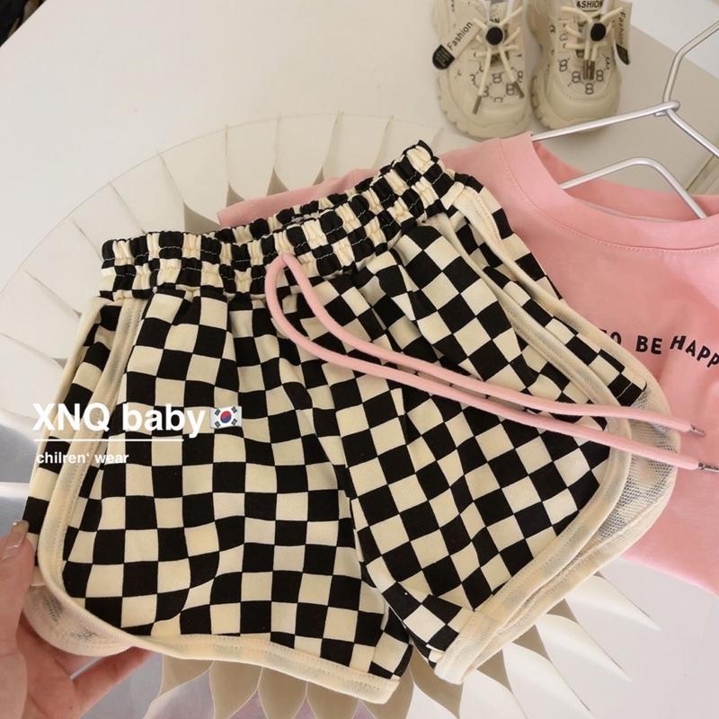 Bộ Đồ Thể Thao Hai Mảnh Áo Tay Ngắn Và Quần Ngắn Dáng Rộng Phong Cách Nhật Bản Hàn Quốc Thời Trang Mùa Hè Kiểu Mới Dành Cho Bé Trai Gái 2022