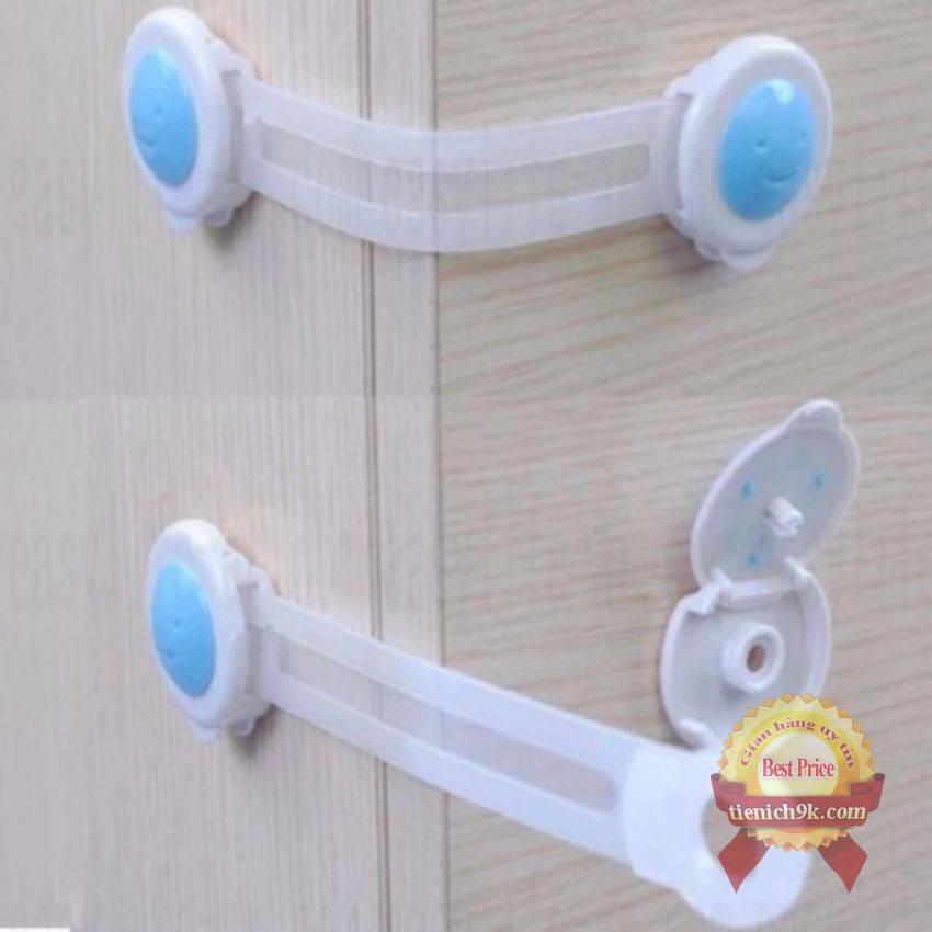 Khóa tủ lạnh Cao cấp cài cửa đa năng an toàn cho trẻ em chất liệu an toàn, chắc chắn