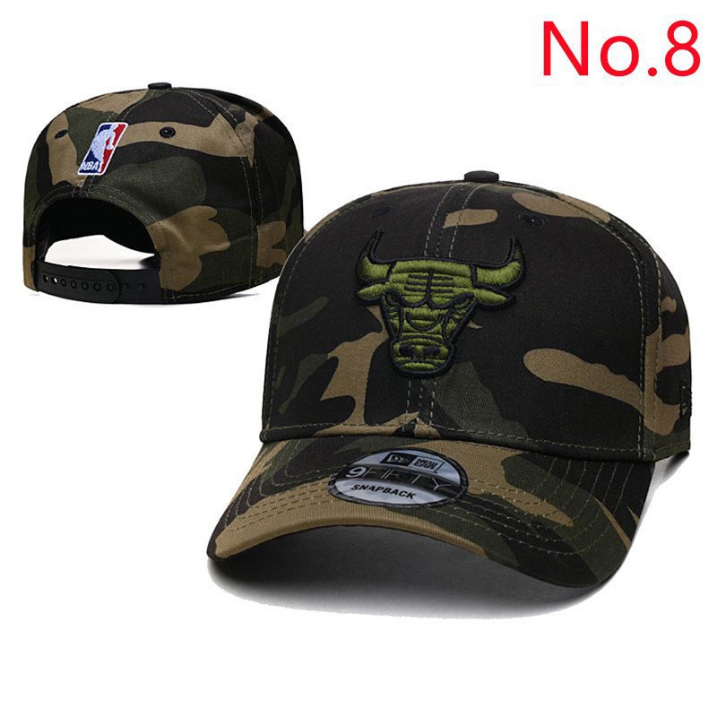 Nón lưỡi trai JKZ3 20 phong cách NBA Chicago Bulls hip ho