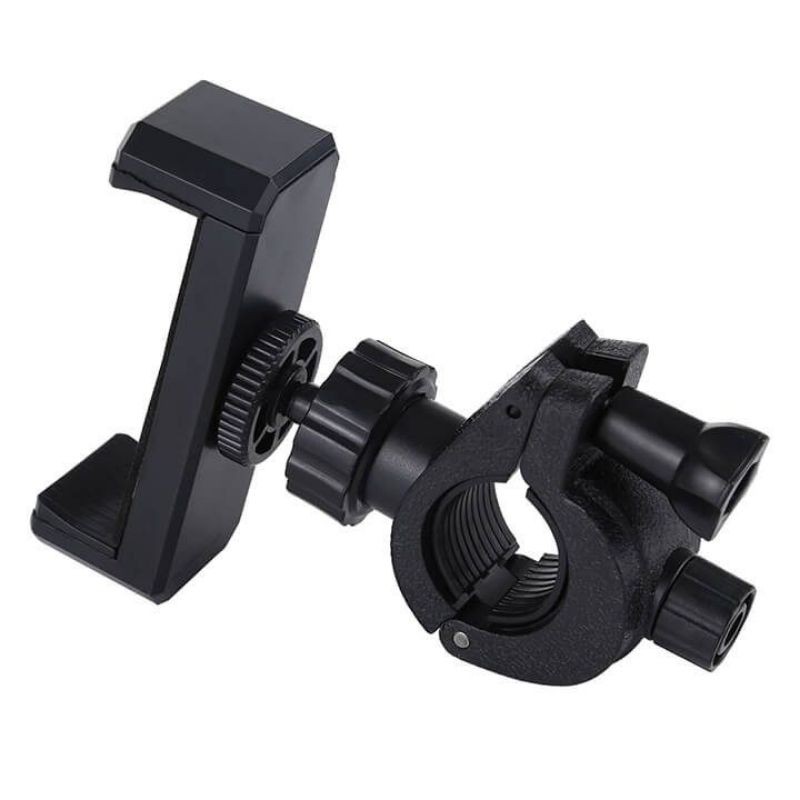 Kẹp điện thoại gắn vào tripod hỗ trợ livestream,live quay phim nhiều máy cùng lúc, gắn xe đạp giá rẻ.