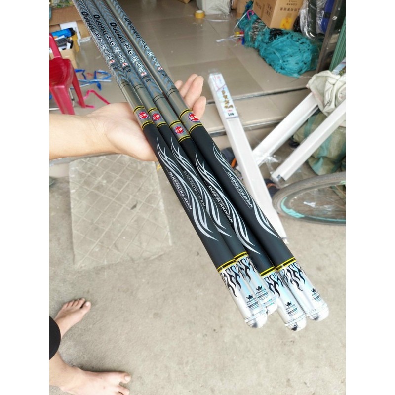 cần câu tay GW bạch xà 4H dài 6m3 siêu nhẹ siêu khoẻ ý hình
