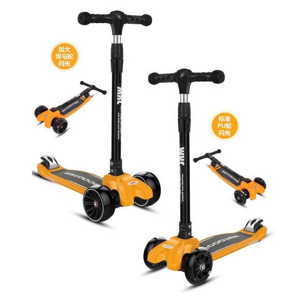 Xe Scooter cho bé  HÀNG CHÍNH HÃNG  Xe Scooter 3 in 1 xuất Mỹ bánh xe có đèn phát sáng