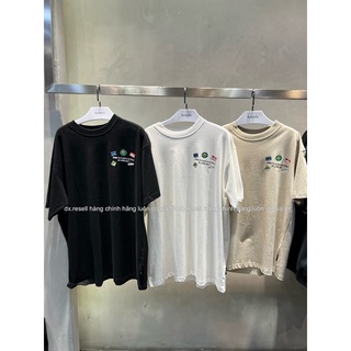 Áo thun levents® travel tee/ cream white và black unisex dx.resell