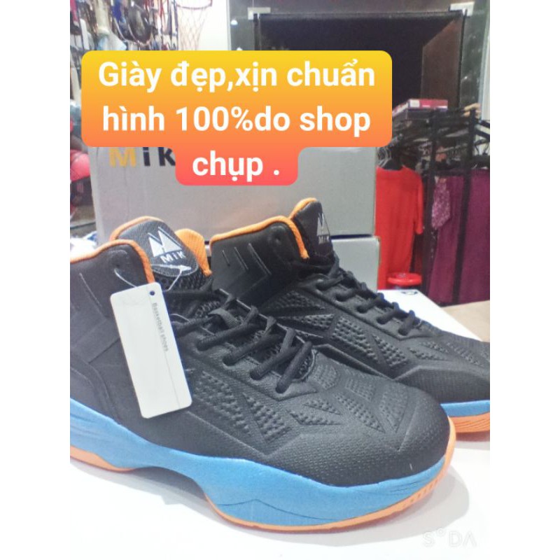 SALE GIÀY BÓNG RỔ MIK CHÍNH HÃNG (màu đen)