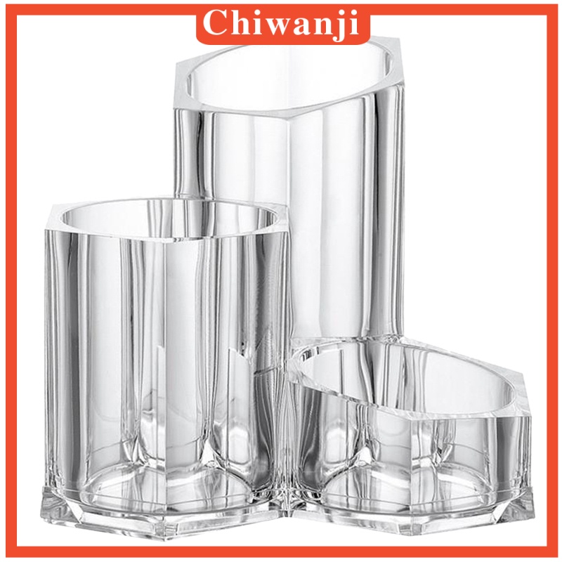 [Hàng mới về] Hộp đựng cọ trang điểm chất liệu acrylic trong suốt sử dụng tiện lợi