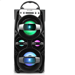 Loa gỗ Bluetooth xách tay MS-263BT