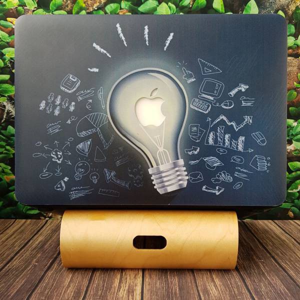 Ốp Macbook hình Bóng Đèn ( tặng phủ phím ngẫu nhiên + nút chống bụi )