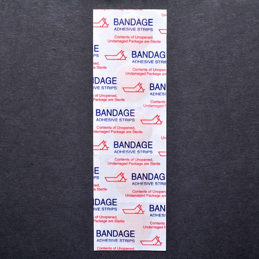 Set 100 miếng dán cấy chỉ tròn Bandage .Băng keo cá nhân tròn mini đa năng chống nước tiện dụng