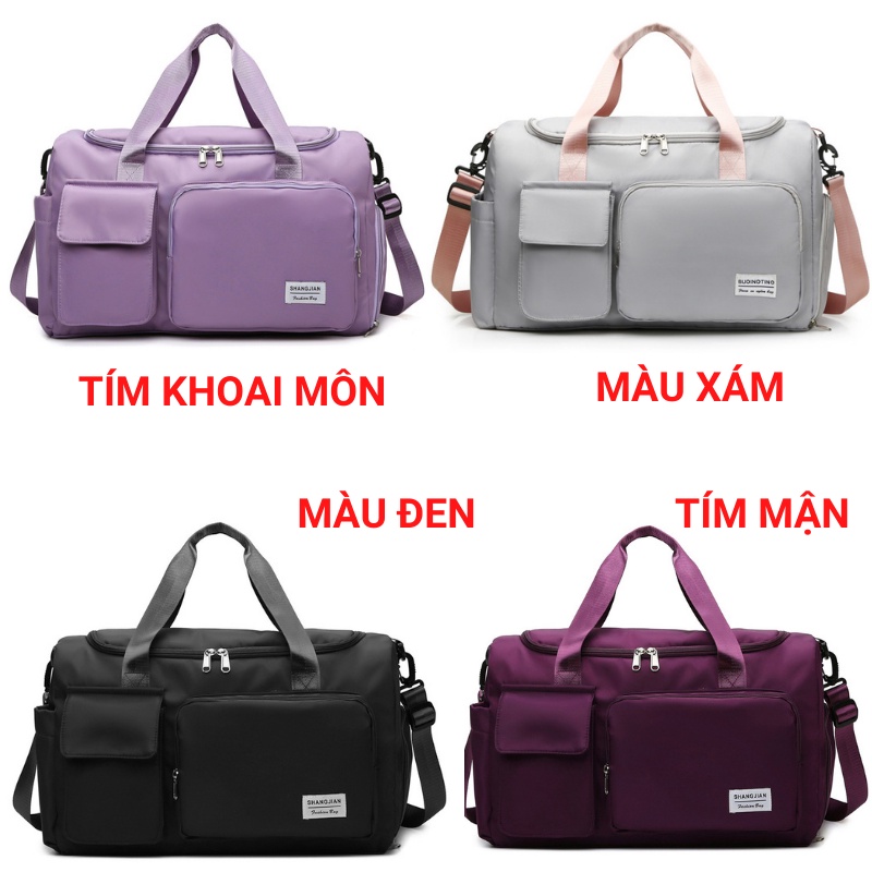 Túi trống du lịch nữ BOXE mẫu new thể thao, túi tập gym nam có ngăn để giày mới 2022