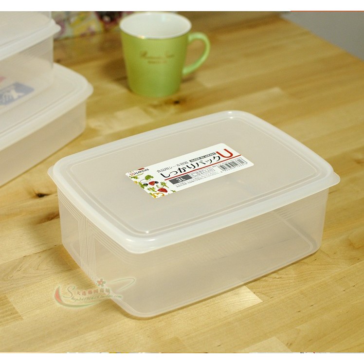 Hộp đựng thực phẩm nắp dẻo NAKAYA 3 lít - Nội địa Nhật Bản