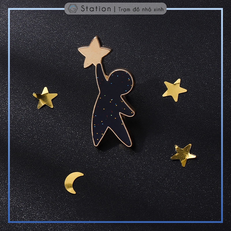 Pin cài áo Pick up a star vì sao đưa anh đến - GC446