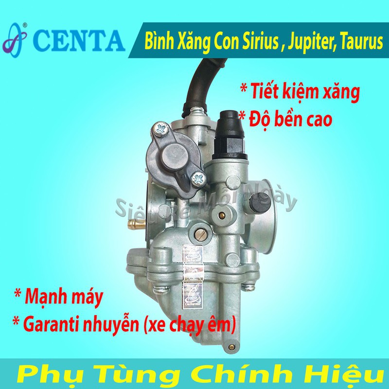 Bộ Chế Hòa Khí Độ Tiết Kiệm Xăng Xe Sirius, Jupiter, Taurus