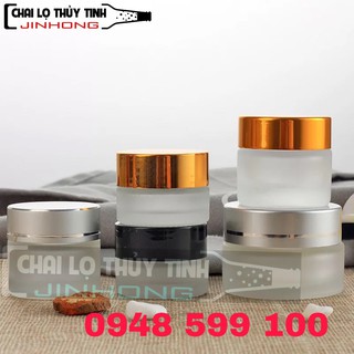 HŨ THỦY TINH ĐỰNG MỸ PHẪM 15GRAM