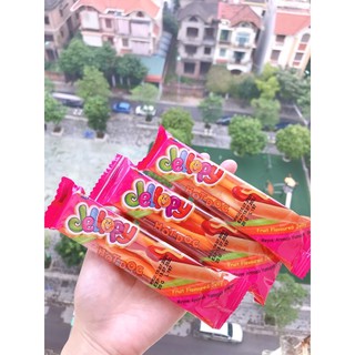 1 thùng Kẹo dẻo trái cây Hot Dog 24 gói
