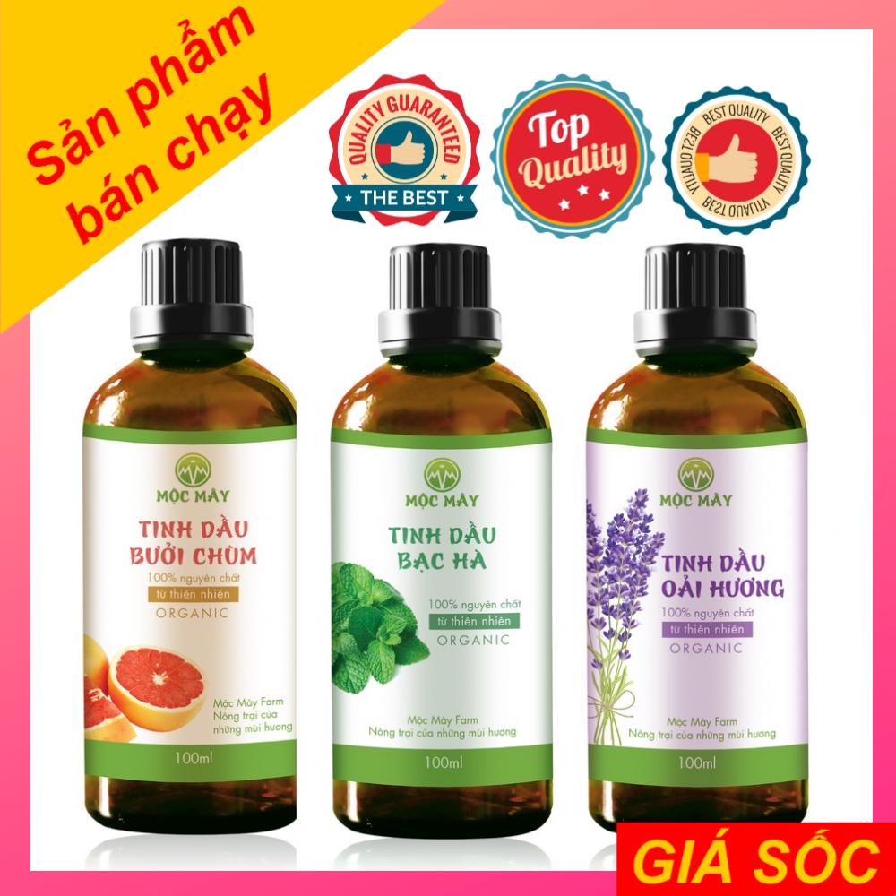 [GIÁ SỈ] TINH DẦU NGUYÊN CHẤT TỪ THIÊN NHIÊN MỘC MÂY, SẢ CHANH, BẠC HÀ, CAM, BƯỞI, NHÀI, OẢI HƯƠNG