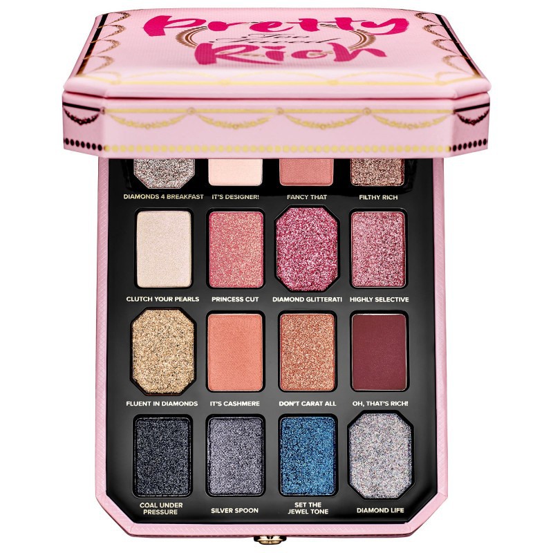 BẢNG PHẤN MẮT 16 Ô TOO FACED PRETTY RICH DIAMOND LIGHT EYESHADOW PALETTE 15.2G CHÍNH HÃNG - 9401