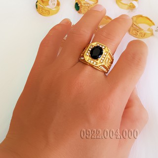 Nhẫn nam, nhẫn mặt đá