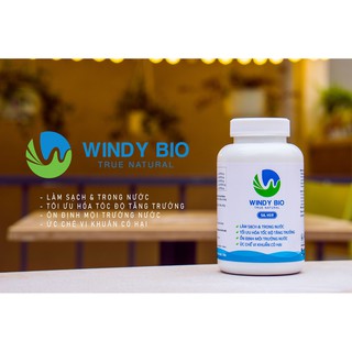 Men vi sinh windy bio lọ 150gr xử lý nước làm trong nước hồ cá koi, bể cá cảnh, giảm độc tố và cân bằng ph