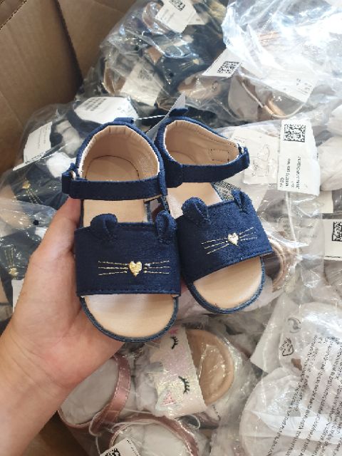 Sandal H&amp;M chuẩn auth Mỹ sz cho bé 4m-4y