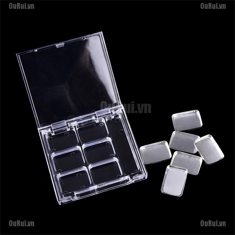 Bảng Phấn Mắt 6 Màu Trong Suốt Tiện Dụng
