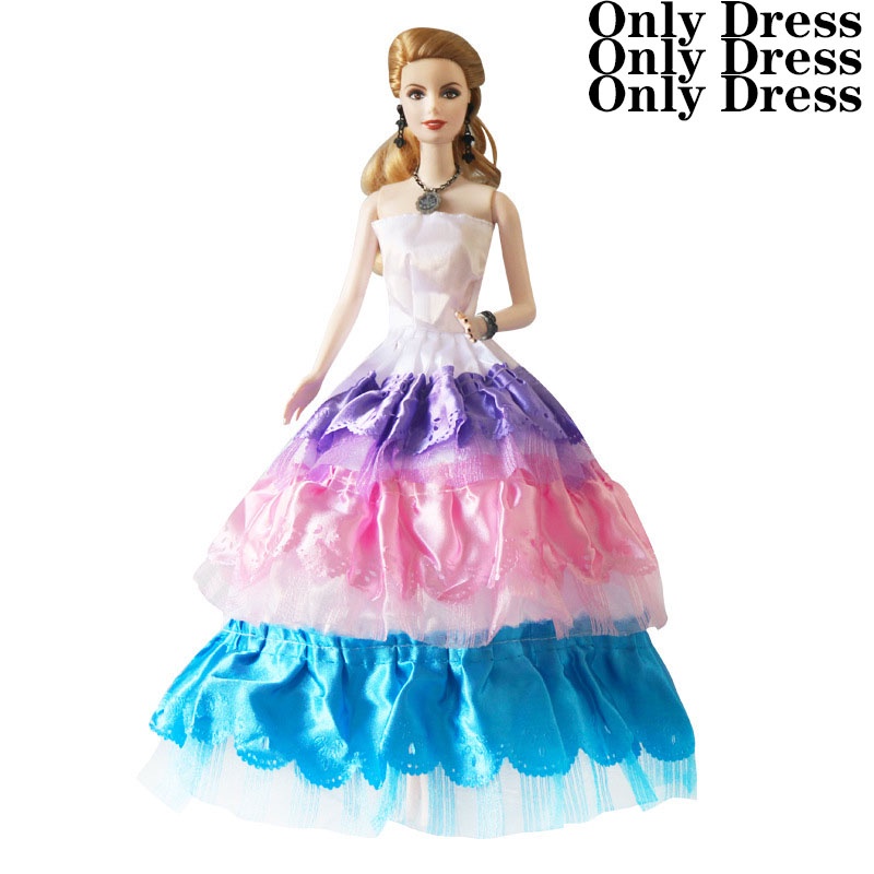 Đầm Công Chúa Cho Búp Bê 30cm Tỉ Lệ 1 / 6