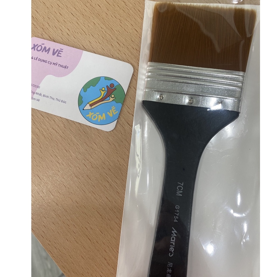 [XÓM VẼ] Cọ bản to/panh-xô Marie's lông nhân tạo G1754 nhiều size.