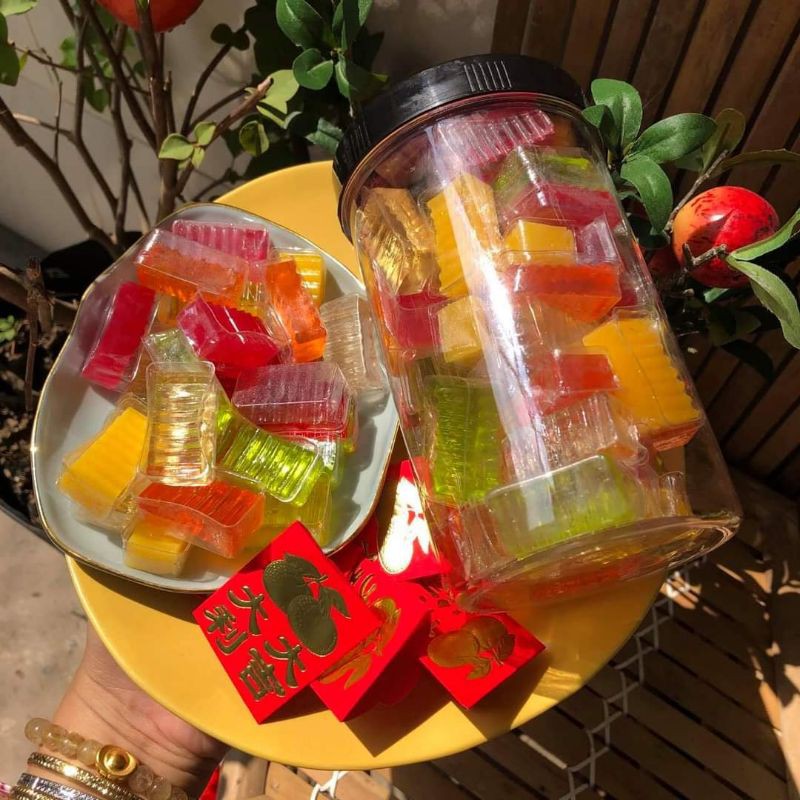 Mứt rau câu dẻo Kim Vân 1kg